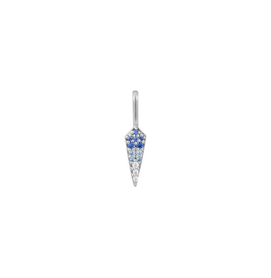  Pop Charms - Pendants - Silver / Rhodium plated - Pearl - 1cm